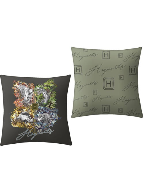 Sierkussen vierkant 40 x 40 cm 'Harry Potter' – 2 faces H - Kiabi