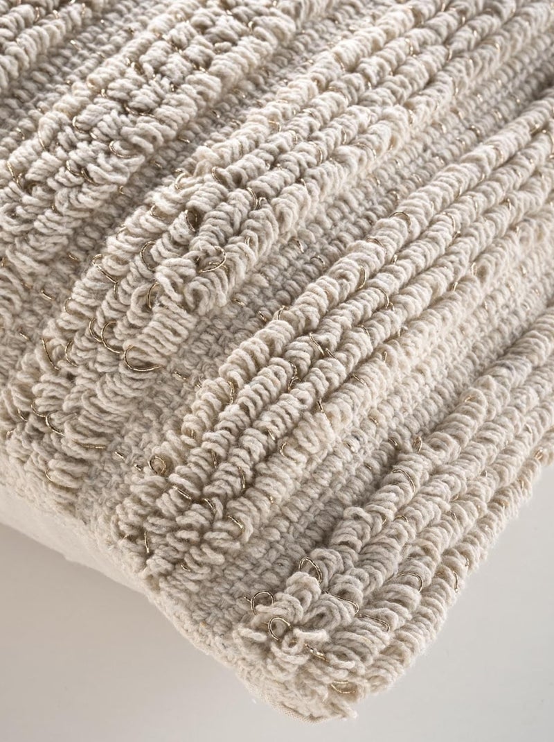 Sierkussens van Polyester KIYO PROMO LINGE Beige - Kiabi