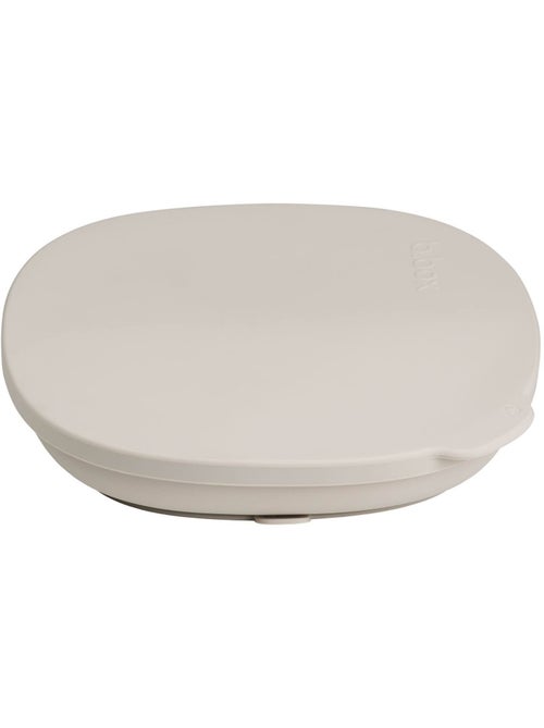 Siliconen babybord met zuignap en deksel - Kiabi