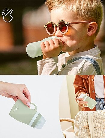 Siliconen drinkfles 150 ml 'Babymoov'
