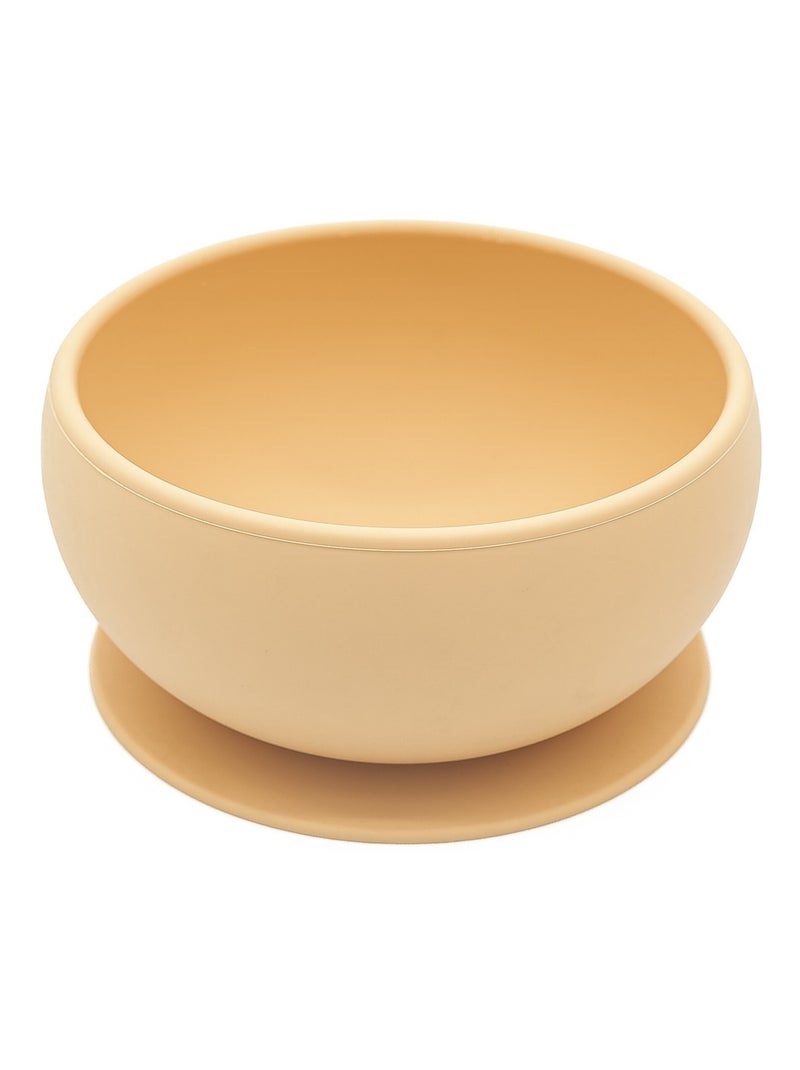 Siliconen kom met zuignap - dieren Beige - Kiabi