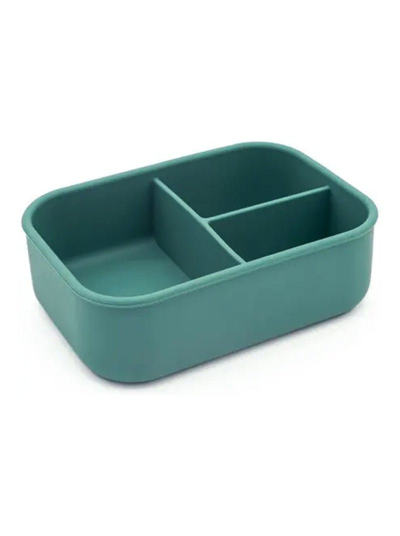 Siliconen lunchbox voor kinderen | sassi junior Donkergroen - Kiabi