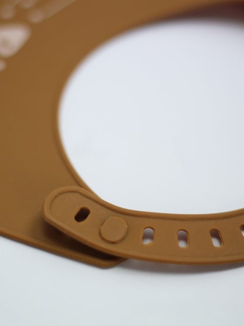 Siliconen slabbetje met opvangbakje voor baby - Kiabi