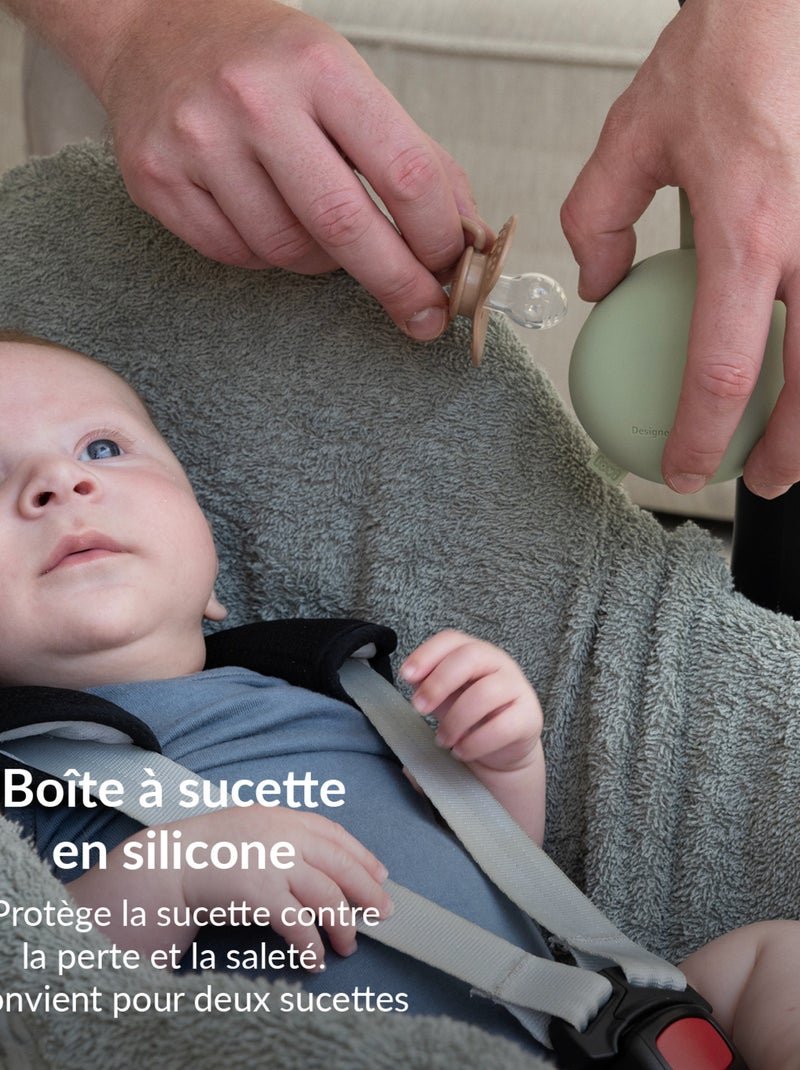 Siliconen speenbox difrax lovi | difrax Groen - Kiabi