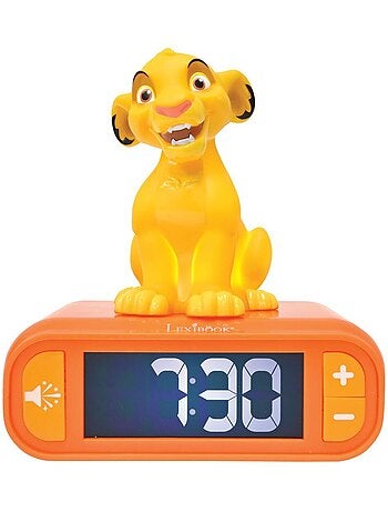 Simba nachtlampje wekker met geluiden