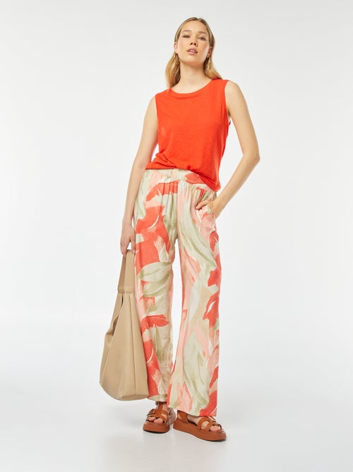 Singlet met brede schouderbandjes - Kiabi