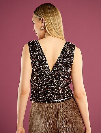 Singlet met lovertjes