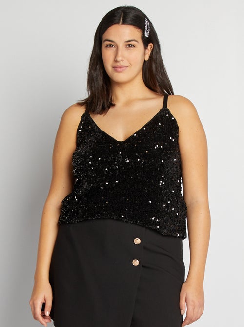 Singlet met lovertjes - Kiabi