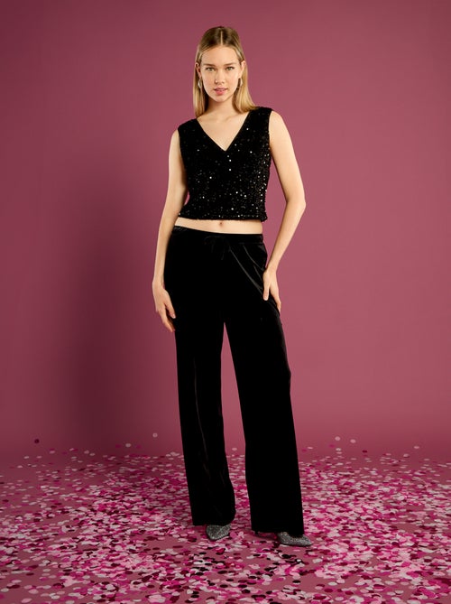 Singlet met lovertjes - Kiabi Singlet met lovertjes - Kiabi