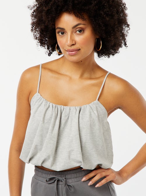 Singlet met poffend effect - Kiabi