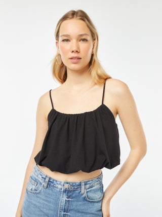 Singlet met poffend effect