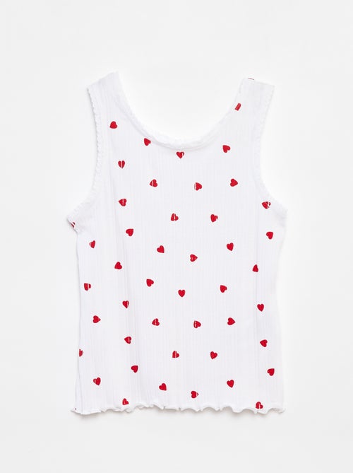 Singlet met print - Kiabi