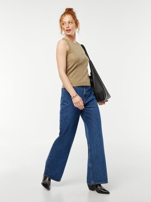 Singlet met stras - Kiabi