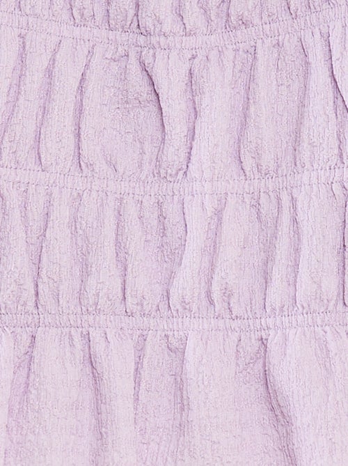 Singlet met wafeltextuur - Kiabi