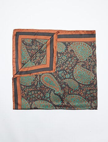 Sjaal met arabeskenprint