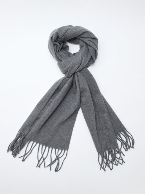 Sjaal met franjes - Kiabi Sjaal met franjes - Kiabi