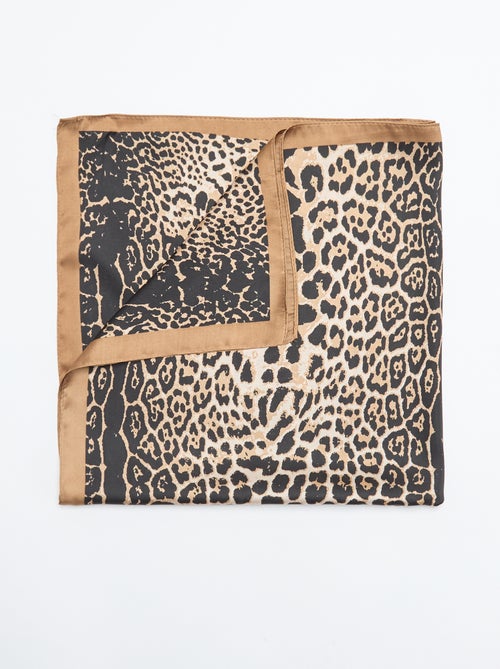 Sjaal met luipaardprint - Kiabi