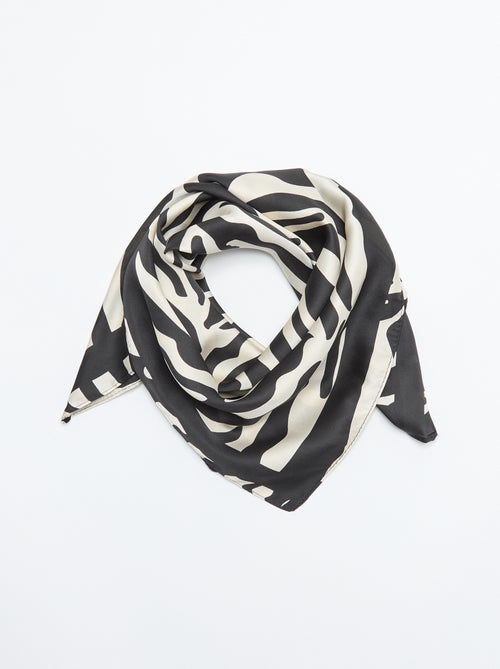 Sjaal met zebraprint - Kiabi