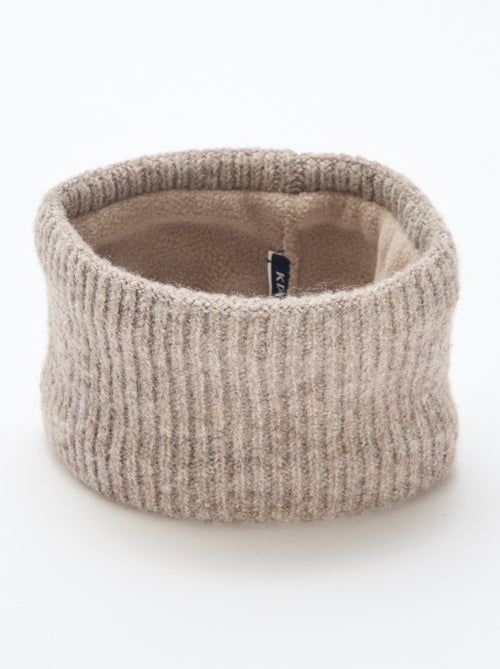 Sjaal van effen tricot - Kiabi