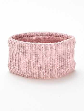 Gebreide sjaal met luipaardpatroon