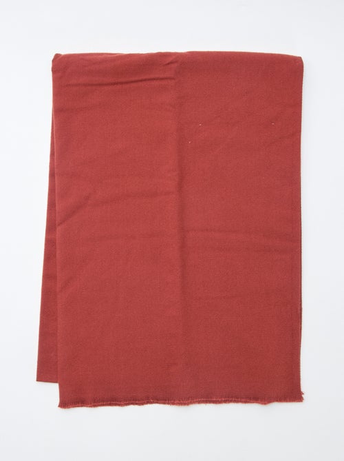 Sjaal van warm en zacht breisel - Kiabi