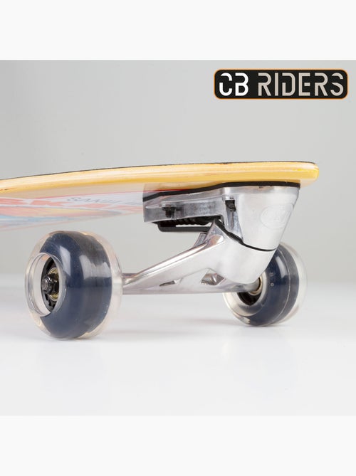 Skateboard enfant 4 roues noir 74 cm cb riders - Kiabi Skateboard enfant 4 roues noir 74 cm cb riders - Kiabi