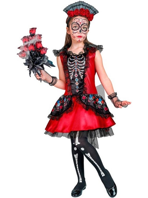 Skelet Catrina-kostuum - Kiabi