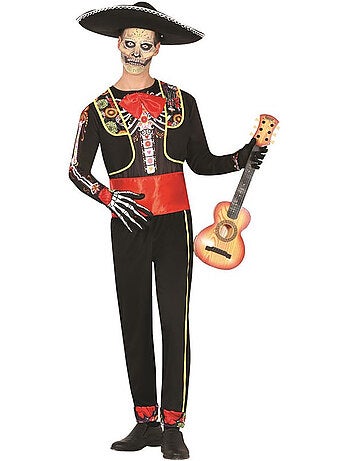 Skelet Mariachi-kostuum