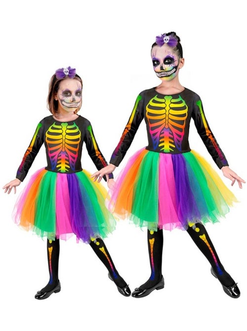 Skelet tutu kostuum - Kiabi