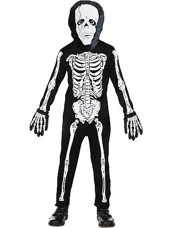 Skeletkostuum met masker