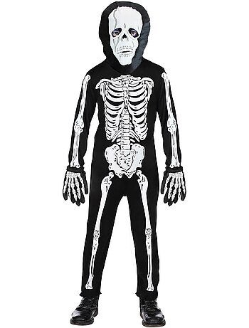 Skeletkostuum met masker