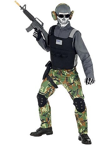 Skeletsoldatenkostuum