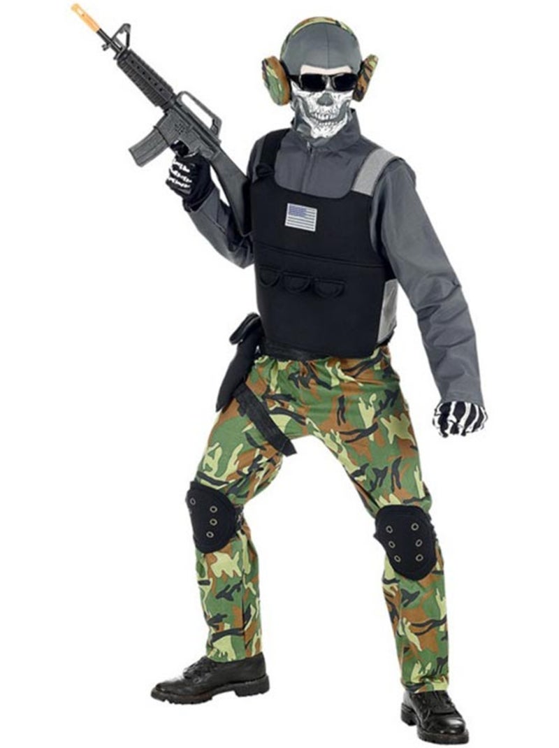 Skeletsoldatenkostuum Multicolor - Kiabi