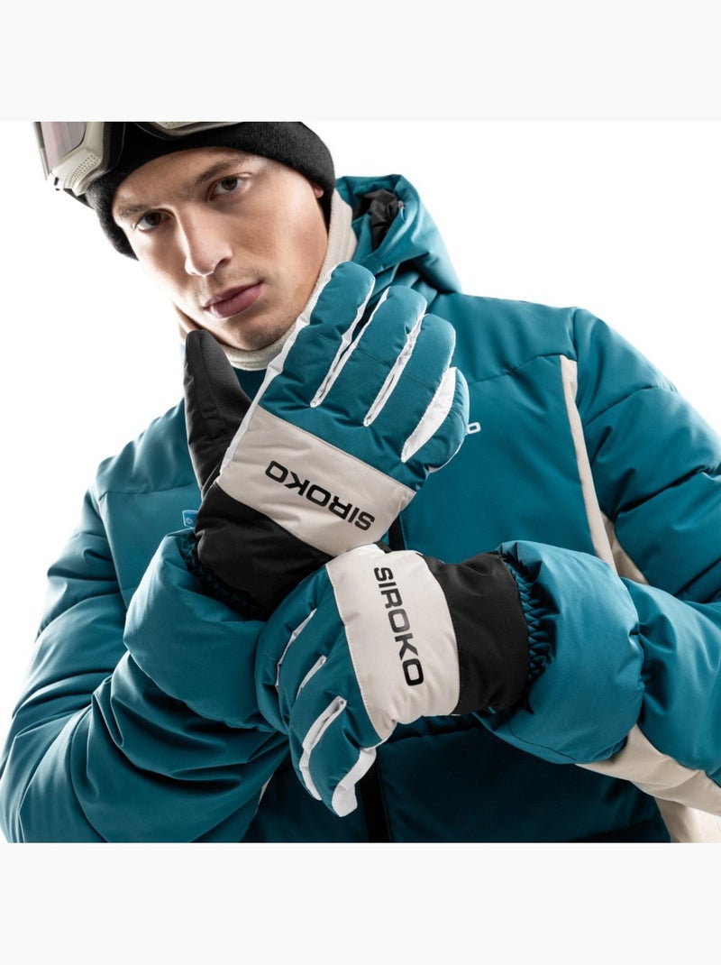 Ski winterhandschoenen Blauw - Kiabi