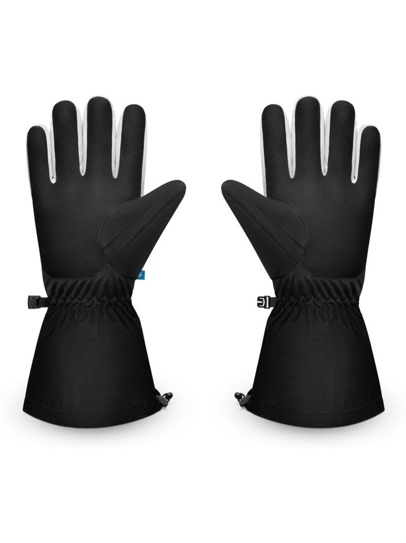 Ski winterhandschoenen Zwart - Kiabi