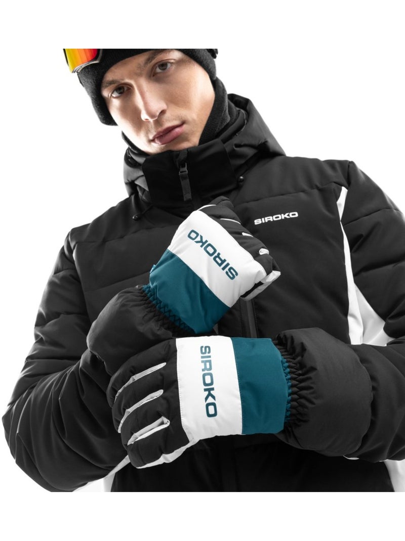 Ski winterhandschoenen Zwart - Kiabi