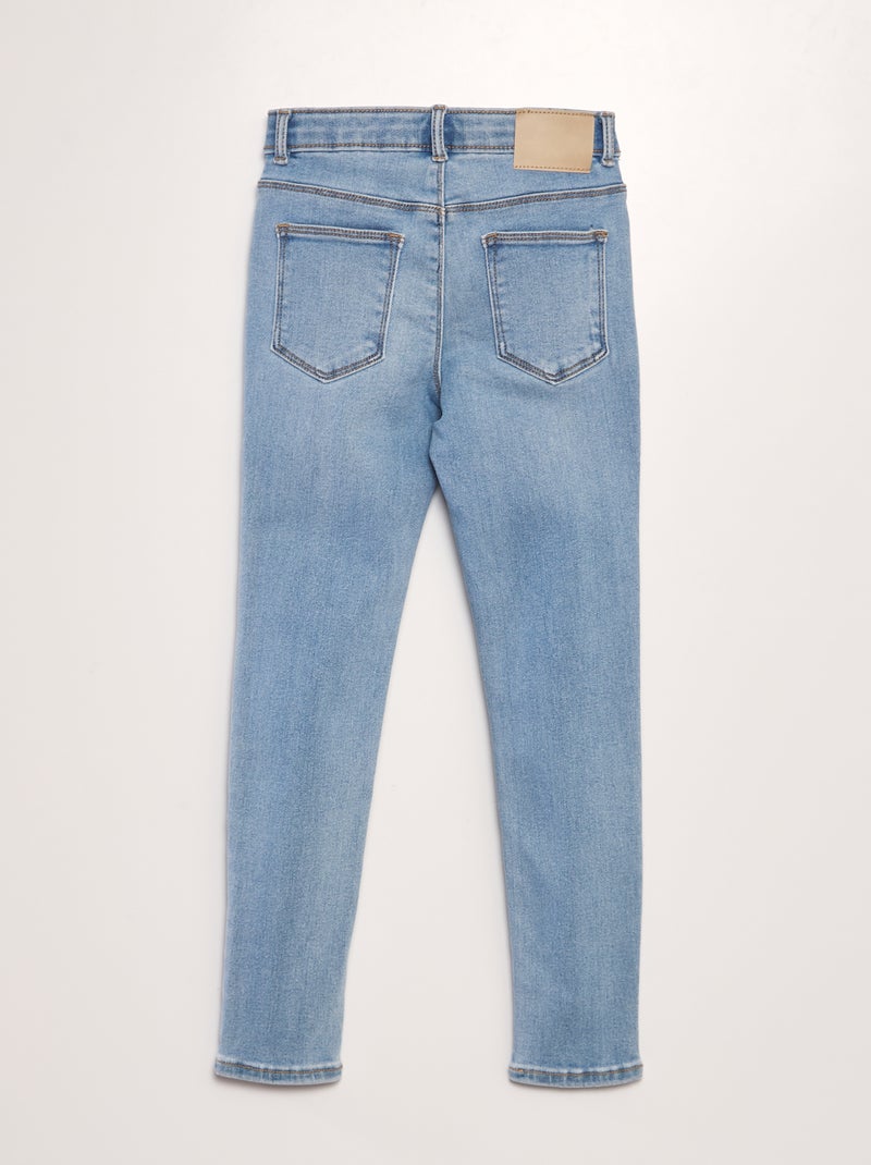 Skinny 5-pocketjeans BLAUW - Kiabi