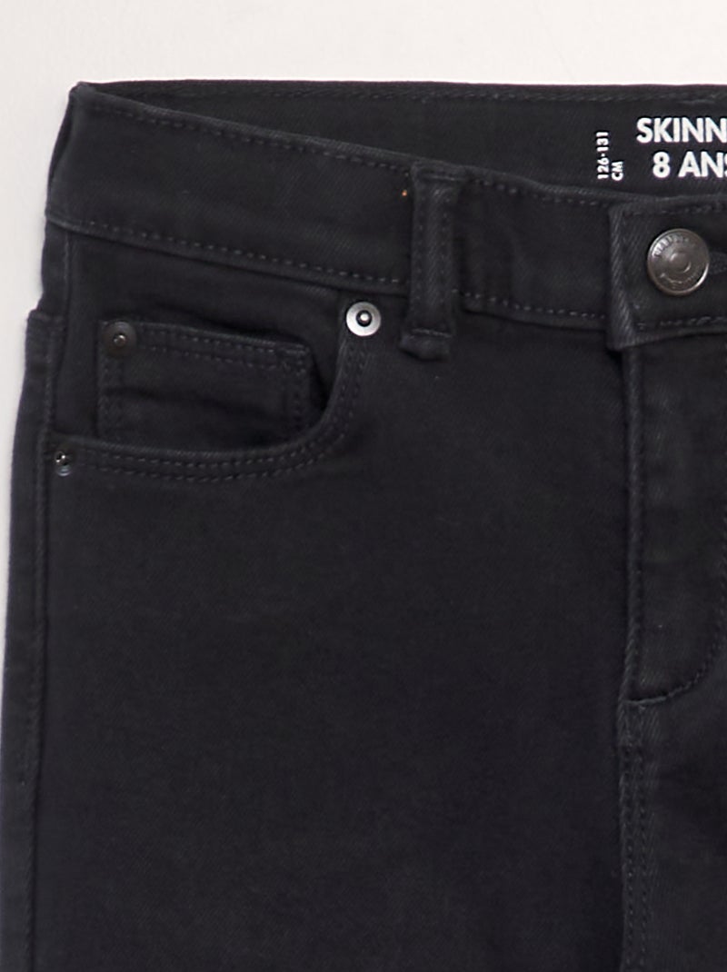 Skinny 5-pocketjeans GRIJS - Kiabi