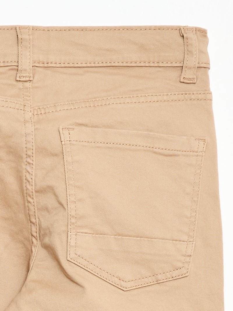 Skinny basisbroek Biege - Kiabi