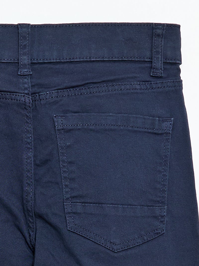 Skinny basisbroek Blauw - Kiabi