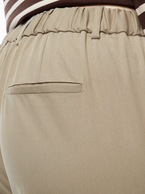 Skinny broek haak- en ritssluiting - Kiabi