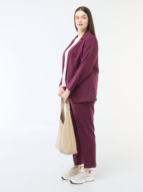 Skinny broek haak- en ritssluiting - Kiabi