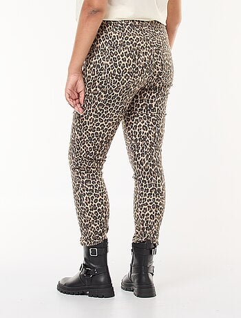 Skinny broek met hoge taille