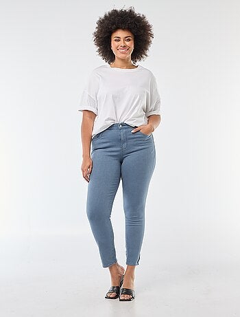Skinny broek met hoge taille
