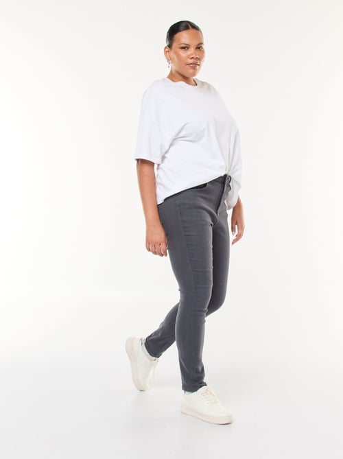 Skinny broek met hoge taille - Kiabi