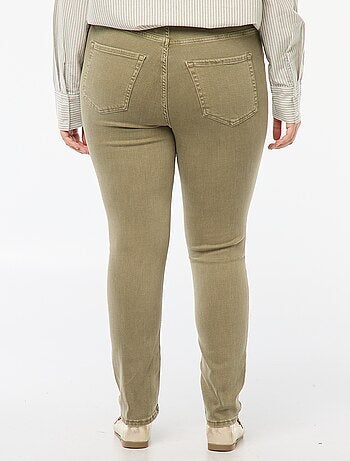 Skinny broek met hoge taille