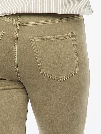Skinny broek met hoge taille