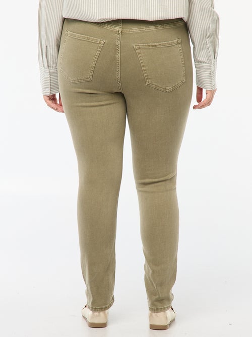 Skinny broek met hoge taille - Kiabi