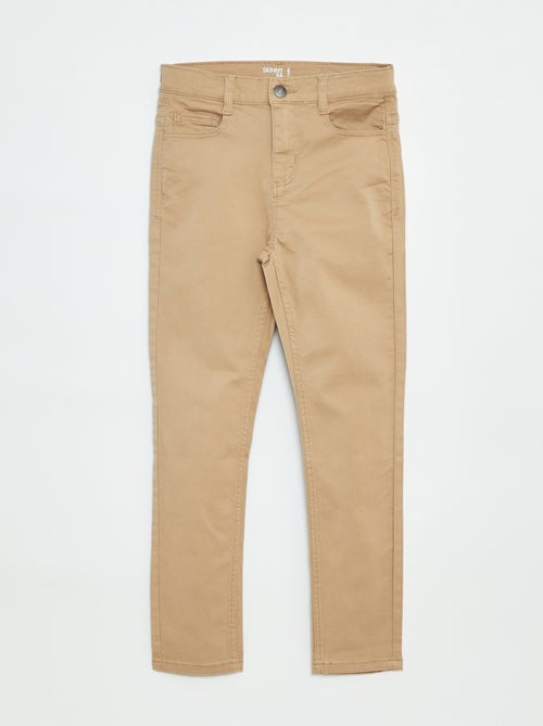 Skinny broek (strak model) met 5 zakken - Kiabi