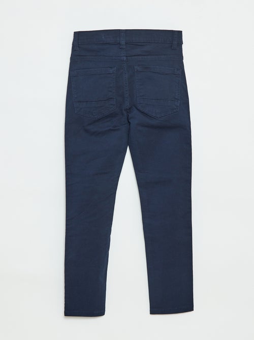 Skinny broek (strak model) met 5 zakken - Kiabi